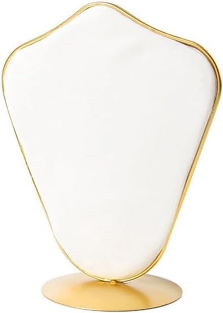 Sieradenstandaard - Sieradenrek Display - Sieraden Presenteren - Dubbelzijdig Fluwelen - Klein - Beige