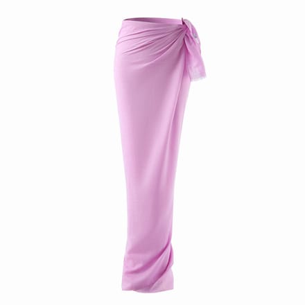 Emilie collection - pareo - roze - lila - lang - viscose mix