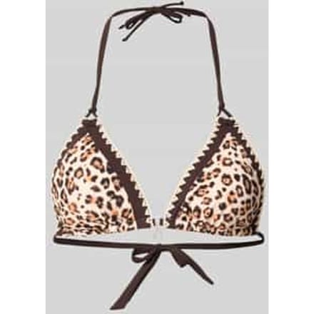 Bikini-bovendeel met vetersluiting model 'BLUCO SAVARI'