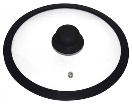 Kinghoff - Universeel Deksel - 28cm - Gehard Glas - Siliconen Rand