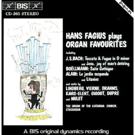 Hans Fagius - Toccata And Fugue In D Minor (CD)