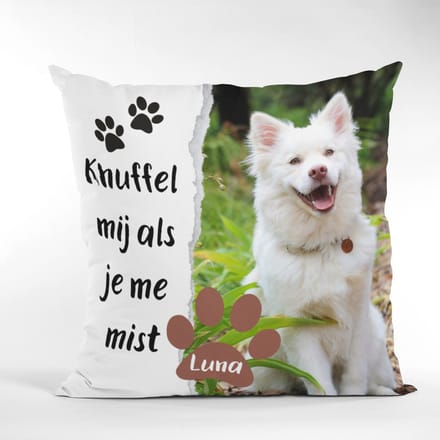 Knuffel mij als je me mist - 40 cm