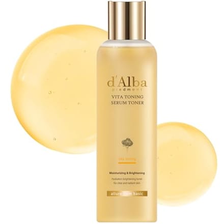 Sérum Tonique Vita 180ml [d'Alba Officiel] jaune