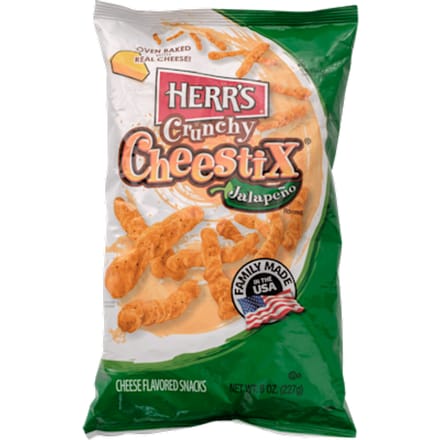 Herr's Crunchy Cheestix Chips - 227 gram