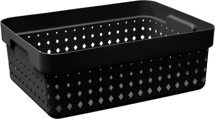 Opbergmand Seoul Basket M, zwart