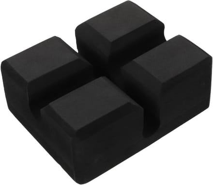 Fitness Hulpmiddel - Kracht Training - Buikspier Training - Verstelbare Hoogte - 18x18x7.5CM - Zwart