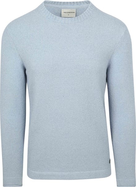 No Excess Pullover Crewneck Frote Relax Fit Dusty Blue Größe: L | Pullover Outlet | Herren | Blau