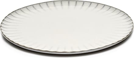 Serax Inku By Sergio Herman Dinerbord Ø27 Set Van 1 White