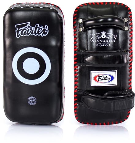 Fairtex KPLS2 Serie - Tarcze Pao - Natuurlijk Leer - Opvulling met Klittenbandsluiting