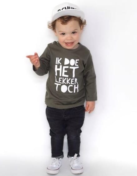 Strijkapplicatie - Ik doe het lekker toch