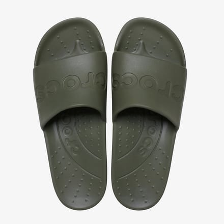 Crocs Slide Army Green heren badslippers groen - Maat 41/42
