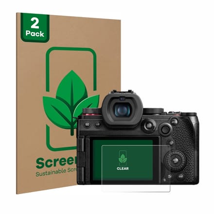 2 Stuks Screenprotector voor Panasonic Lumix DC-G9 II - Hoogwaardige Beschermfolie transparant