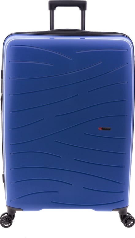Gladiator Flow Grote Koffer - 74 cm - 105/115 liter - Expandable - Kobaltblauw