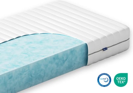Akkon® Hybrid Matras 80x180 - 14 cm dik | Koudschuim - Kwaliteitsmatras