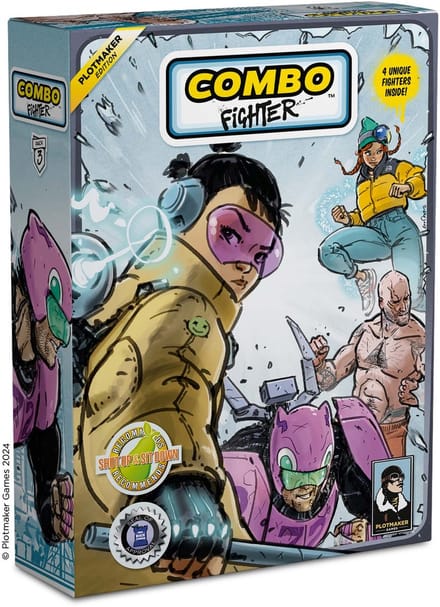 Combo Fighter Plotmaker Edition Pack 3 - Arcade Actie Kaartspel - Uitbreiding Compatibel Met Combo Fighter - Snel Spel - Vechters & Strategie - Engels