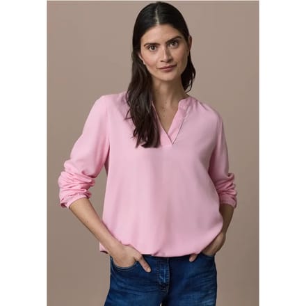 Blouse in effen kleur