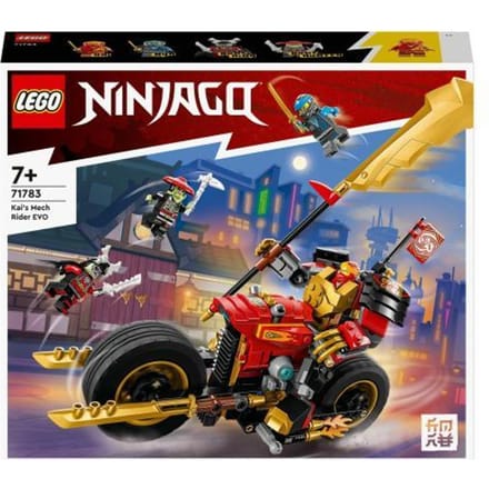 LEGO 71783 NINJAGO Kai’s Mech Rider EVO Set met Mecha Actiefiguur en Kai Poppetje