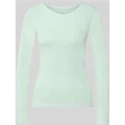 Shirt met lange mouwen van katoenmix