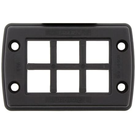 CONTA-CLIP KDS-Set 6/10 BK Kabeldoorvoering Polyamide 6.6 Zwart 1 stuk(s)