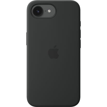 Apple Silicone Case iPhone 17e Zwart MagSafe compatible MHWD4ZM/A