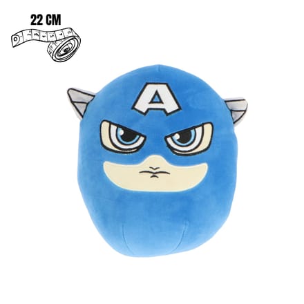 Avengers cap squishys knuffel 22cm