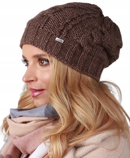 Alur - Beanie Hoed - Bruin - Hoogwaardige Kwaliteit - Modieus Ontwerp