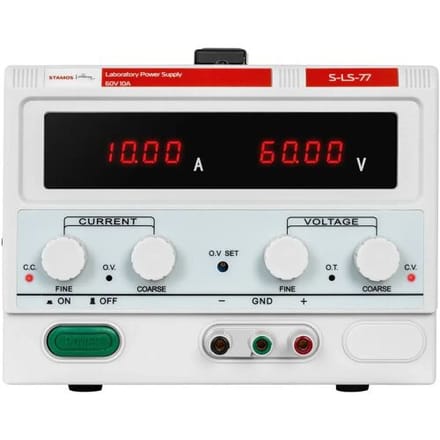 Stamos Soldering Labvoeding - 2-60 V - 0-10 A DC -600 W 10021168