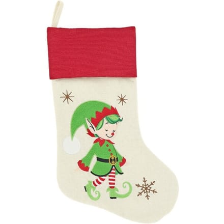 Unique Living - Kerstsok Riven - 42x25cm - Multikleur