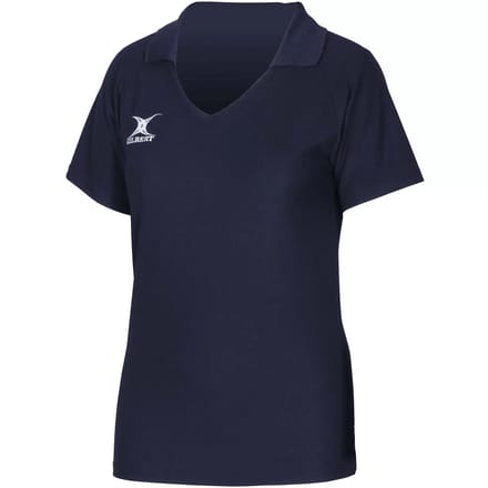 Gilbert Netball Blaze Shirt Wmn - W 6 - Navy