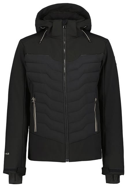 Icepeak Fremont I Softshelljack Zwart 46 Man
