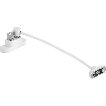 Zinklegering Raam Deur Openingsbegrenzer Kabel Baby Kind Veiligheidsslot Vanghaak Draad Wit wit