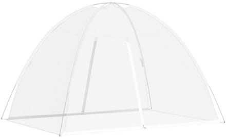 Klamboe met deuren Mongolia 220 gaas 200x150x140 cm wit