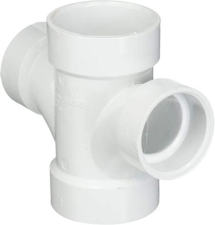 Verloopstuk voor Sanitair 2 inch naar 1 1/2 inch