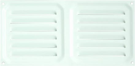 Ventilatierooster Wit 10x20 cm - Aluminium Ventilatieopening