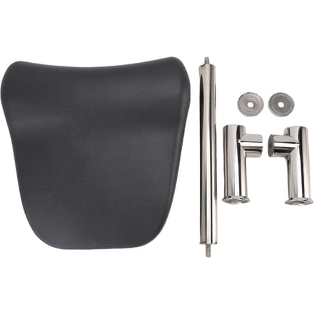 Badkussen Waterdicht voor Badkuip SPA Bad Roestvrij Staal Vervangbare Beugel met Accessoires gray