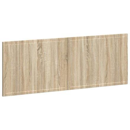 vidaXL - Wandgemonteerd - Hoofdbord - EDE - Sonoma - Eiken - Bewerkt - hout
