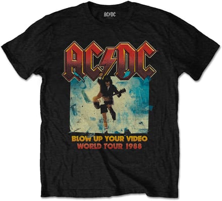 AC/DC - Blow Up Your Video Heren T-shirt - S - Zwart