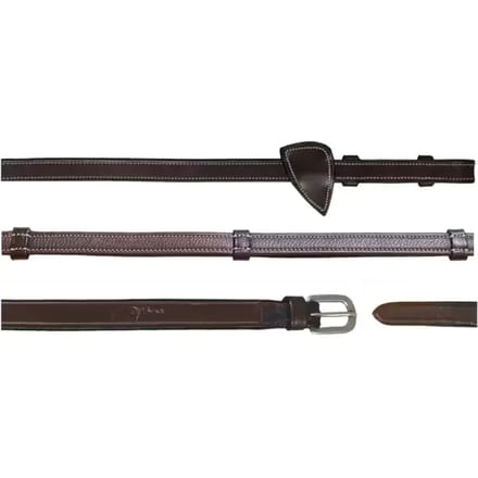 Kentucky - Teugels 1/2’’ met leren handgreep WO coll, Full/bruin
