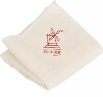 Robert Herder Onderhoudsdoek – Katoen – tbv Messen – 30x30 cm – Wit