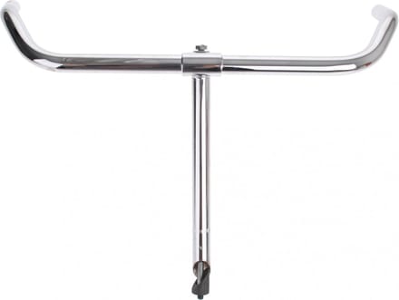 Humpert Stuur Omafiets XL Grepen 22,2 550 22,2 mm Zilver