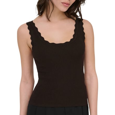 JDY Nanna Scallop Edge Top Dames - Maat S
