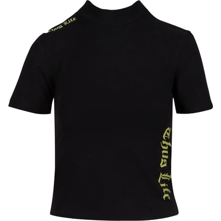 Thug Life - Statement Dames Tshirt - S - Zwart