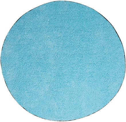 DEMRE - Shaggy vloerkleed - Lichtblauw - 140 cm - Polyester