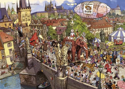 Heye Puzzel Puz.Street Parade 2000 3hkg..