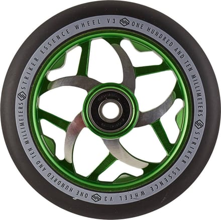 Striker Essence V3 110 Stuntstep Wiel Zwart/Groen