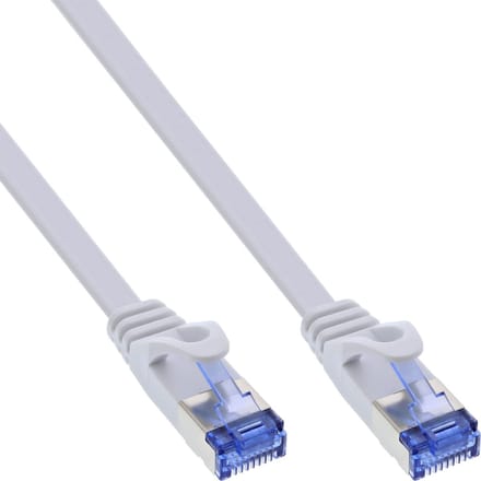 UFTP CAT6a platte netwerkkabel | PVC | wit | 2 meter