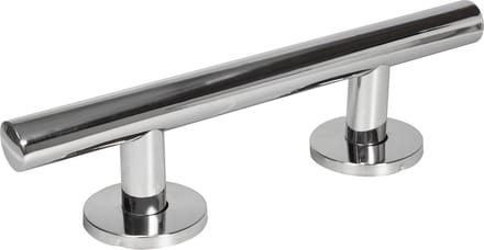 Aidapt RVS rechte handgreep - Gepolijste afwerking 35,5 cm - Zilver