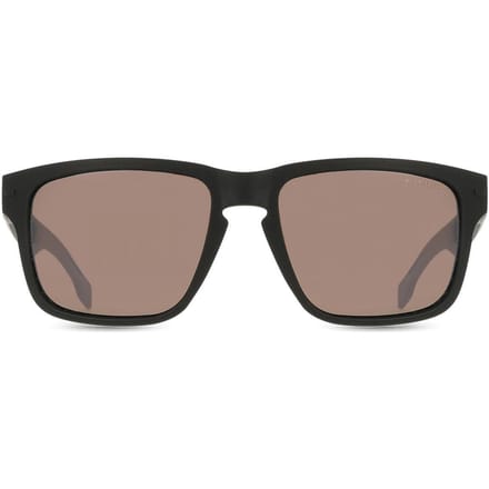 Hugo Boss Square Heren Mat Zwart Bruin Gepolariseerd BOSS 1497/S