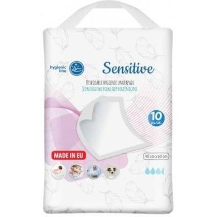 Akuku Disposable hygienic underpad 60 x 90 cm (10 pcs)