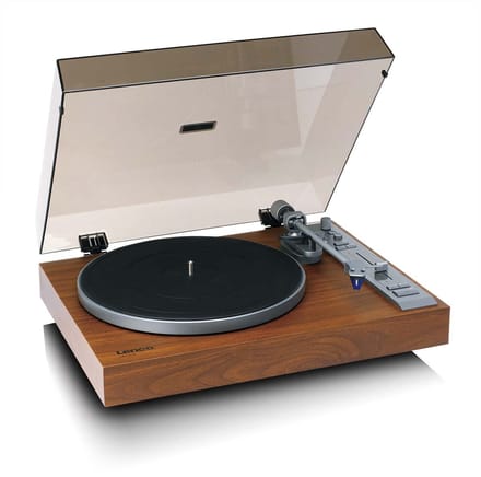 Lenco Platenspeler met Bluetooth - Direct drive - Ortofon 2M Blue cartridge - LBT-515WD - Hout